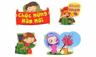 Viber 'chào' Việt Nam bằng bộ sticker Tết