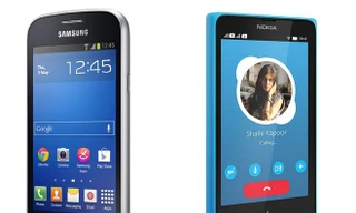 Samsung và Nokia đối đầu ở phân khúc smartphone phổ thông.