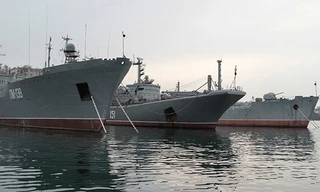 Hạm đội tàu chiến Nga ở Biển Đen (Nguồn: RT)