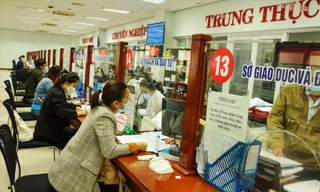 Cán bộ, công chức Đà Nẵng làm việc tại trung tâm hành chính TP Ảnh: Nguyễn Thành