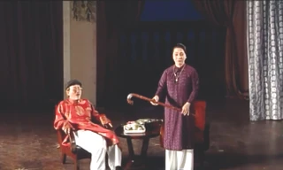 NSND Diệp Lang và NSND Bạch Tuyết