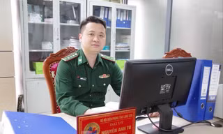 Chàng Đại úy Biên phòng thương dân 