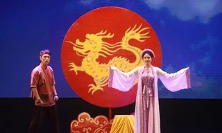 Một trong số trích đoạn tiêu biểu tại lễ kỷ niệm Ảnh: KỲ SƠN 