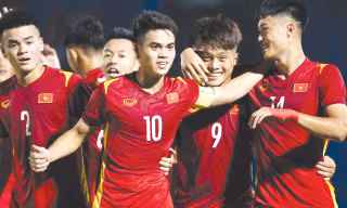 Vượt qua Malaysia, U19 Việt Nam vô địch giải U19 Quốc tế 2022ảnh: Thanh Niên 