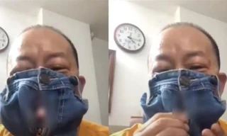 Clip làm khẩu trang phản cảm của Đức Hải nhân dịp này cũng bị khui lại 