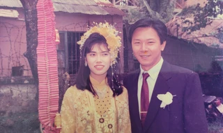 Anh Hiền, chị Loan trong ngày cưới cách đây mấy chục năm