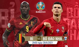 Bỉ - Bồ Đào Nha: Màn so tài đỉnh cao giữa Romelu Lukaku và Cristiano Ronaldo