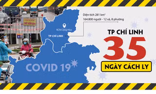 Nhìn lại 35 ngày phong toả 'tâm dịch' Chí Linh