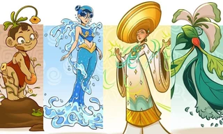 Trầm trồ với dự án "Bản Mệnh Chi Thần": Thiên thần hộ mệnh lấy cảm hứng từ Ngũ hành