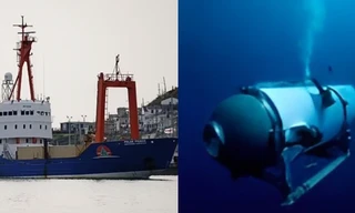 Tàu mẹ cùng bệ đỡ của tàu Titan quay về cảng, bắt đầu cuộc điều tra mới