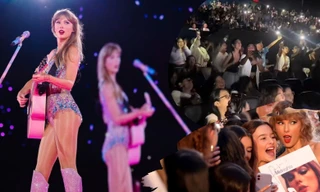 Đừng đi xem Taylor Swift một mình khi mà bạn có thể quẩy tung rạp cùng cạ cứng