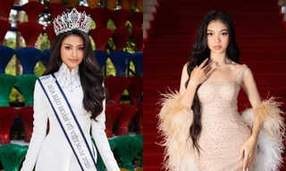 Hoa hậu Xuân Hạnh và Á hậu Minh Kiên nhan sắc như chị em một nhà