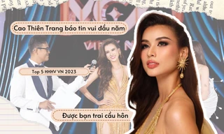 Cao Thiên Trang bất ngờ nhận lời cầu hôn, netizen tiếc nuối cơ hội đi thi quốc tế