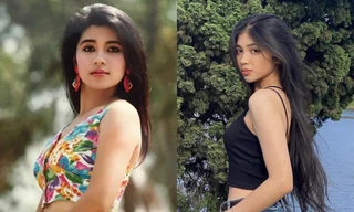 Á hậu Huỳnh Minh Kiên trông giống nữ diễn viên Việt Trinh hồi trẻ đến kỳ lạ