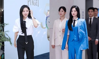 Kim Ji Won - nữ chính "Queen Of Tears" bị dìm dáng vì mắc lỗi trang phục