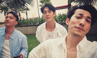 Bộ ba nam thần V-Biz đình đám hội ngộ, netizen khen ngợi tổ hợp nhan sắc cực ấn tượng