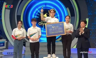 Đường Lên Đỉnh Olympia: Nam sinh Đà Nẵng lập kỷ lục tại phần thi Vượt chướng ngại vật