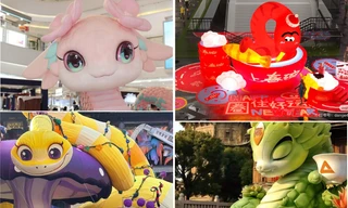 "Bé Na" xứ Trung đón năm mới: Netizen "cười xỉu" vì độc lạ, muôn màu muôn vẻ