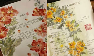 Teen trổ tài minh họa cho sách giáo khoa, đẹp như bản in khiến ai cũng trầm trồ