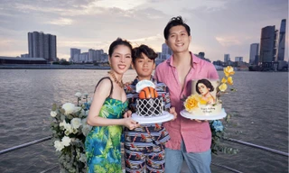 Lệ Quyên tổ chức sinh nhật trên du thuyền, hé lộ mối quan hệ giữa bạn trai với con trai