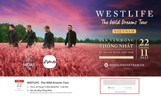 Dấu hiệu nhận biết website giả trang bán vé concert Westlife tại TP.HCM