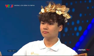 Nam sinh trường THPT Thạch Thất giành vé vào trận thi Quý 1 Đường Lên Đỉnh Olympia