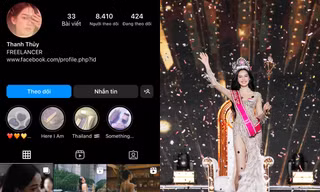 Tài khoản Instagram của Hoa hậu Thanh Thủy tăng đột biến lượt theo dõi sau đêm Chung kết