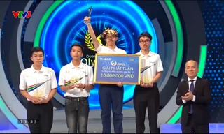 Cuộc thi tuần Đường Lên Đỉnh Olympia: Học bá trường Ams giành chiến thắng ngoạn mục