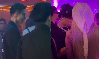 tlinh "chạm mặt" MCK tại tiệc của SpaceSpeakers, được "ghệ iu dấu" Wxrdie chăm sóc