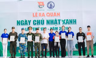 Đoàn viên, thanh niên chung tay hưởng ứng Lễ ra quân Ngày Chủ nhật Xanh lần thứ 152