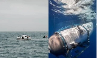 Những hình ảnh cuối cùng của tàu ngầm tham quan xác tàu Titanic