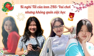 Teen 2K6 mỗi ngày "cày" 3 đề, tranh thủ nghỉ Tết ôn thi nước rút cho chặng đua đại học
