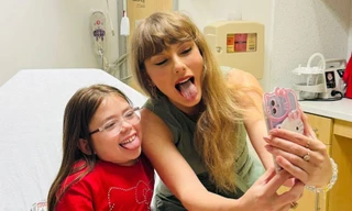 Taylor Swift khiến các bệnh nhi vỡ òa cảm xúc trong chuyến thăm không báo trước 