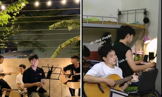 Clip nam sinh hát "chữa rách" tâm hồn người bạn thất tình thu hút 1,2 triệu lượt xem