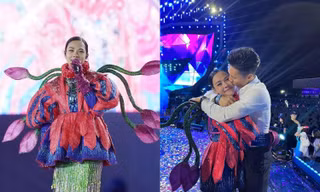 The Masked Singer "phát đường": O Sen ôm chặt chồng, Khánh Thy - Phan Hiển cực tình cảm