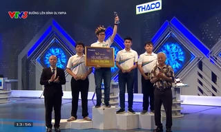 Nam sinh PT Năng khiếu giành chiến thắng cuộc thi Tháng Đường Lên Đỉnh Olympia