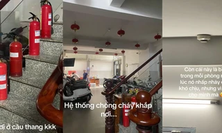 Chủ nhà trọ trang bị hệ thống PCCC xịn xò, nhận mưa lời khen từ dân mạng