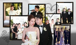 Con trai đầu lòng trở thành tâm điểm trong đám cưới của Jaykii và Mai Anh