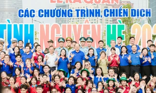 Sôi động lễ ra quân các chương trình, chiến dịch Tình nguyện hè năm 2024