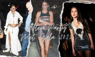 Tiệc hậu Met Gala 2023: Dàn sao "bung xõa" lên đồ đi quẩy, Kendall Jenner chặt đẹp tất cả