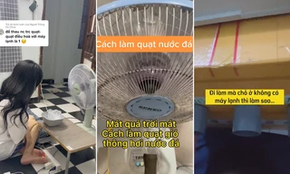 1001 kiểu "máy lạnh" handmade giúp Gen Z vượt qua mùa nắng nóng chóng mặt