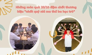 Hội nam sinh đầu tư quà 20/10: Bắt trend "2, 3 con mực", tặng dép tổ ong thay hoa hồng