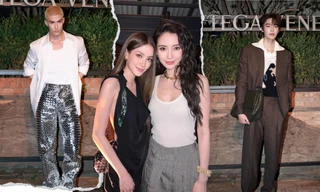 Dàn sao hạng A Trung - Thái đụng độ nhan sắc tại show diễn của Bottega Veneta