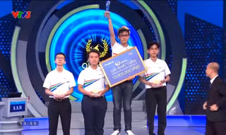 Nam sinh Quảng Ninh dẫn đầu 4 vòng thi, giành vòng nguyệt quế tuần Đường Lên Đỉnh Olympia