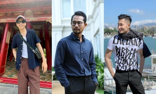 Thời trang đời thường sao phim "Duyên Kiếp": Bạch Công Khanh giản dị, Huỳnh Đông lịch lãm