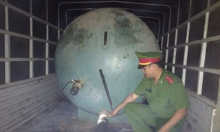 Hiện trường vụ việc.