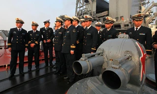 Nga, Trung Quốc tập bắn đạn thật trên biển Nhật Bản