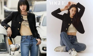 Là nàng thơ Celine nhưng Lisa lại không nổi bật bằng Seolhyun trong màn đụng hàng này