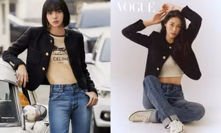 Là nàng thơ Celine nhưng Lisa lại không nổi bật bằng Seolhyun trong màn đụng hàng này