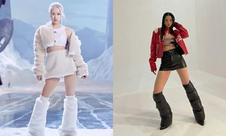 Đôi bốt áo phao “phản chủ” khiến Chi Pu vừa bị dìm dáng lại mang tiếng “sao chép” Rosé